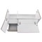 47 Inch Wall Mount Larch Canapa Double Bathroom Vanity Cabinet